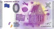 0 Euro biljet Frankrijk 2015 - Airborne Museum -