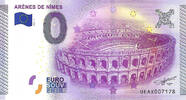 0 Euro biljet Frankrijk 2015 - Arenes de Nimes -