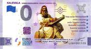 0 Euro biljet Finland 2022 - Kalevala I KLEUR -