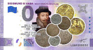 0 Euro biljet Finland 2020 - Sigismund III Vasa KLEUR -