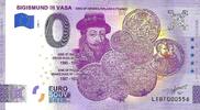 0 Euro biljet Finland 2020 - Sigismund III Vasa -