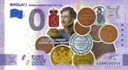 0 Euro biljet Finland 2020 - Nikolai I KLEUR -