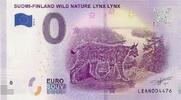 0 Euro biljet Finland 2019 - Wild Nature Lynx Lynx -