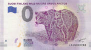 0 Euro Biljet Finland 2018 - Wild Nature Ursus Arctos -