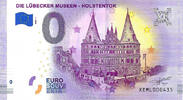 0 Euro biljet Duitsland 2020 - Die Lübecker Museen Holstentor -