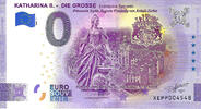 0 Euro biljet Duitsland 2020 - Katharina II Die Grosse ANNIVERSARY -
