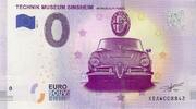 0 Euro biljet Duitsland 2019 - Technik Museum Sinsheim Alfa Romeo -