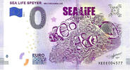 0 Euro biljet Duitsland 2019 - Sea Life Speyer -