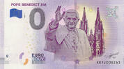 0 Euro biljet Duitsland 2019 - Pope Benedict XVI -