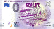 0 Euro biljet Duitsland 2018 - Sea Life Oberhausen -