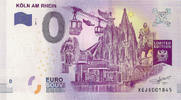 0 Euro biljet Duitsland 2017 - Köln am Rhein III -