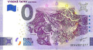 0 Euro biljet Slowakije 2023 - Vysoke Tatry -