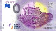 0 Euro biljet Slowakije 2020 - Hrad L'Upca -