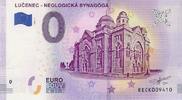 0 Euro biljet Slowakije 2019 - Lucenec Neologicka Synagoga -