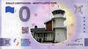0 Euro biljet Finland 2023 - Kallo Lighthouse - Mäntyluoto pori KLEUR -