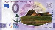 0 Euro biljet Duitsland 2023 - Hallig Hooge KLEUR -