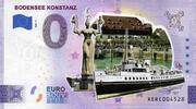 0 Euro biljet Duitsland 2023 - Bodensee Konstanz KLEUR -