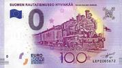 0 Euro   biljet Finland 2017 - Suomen Rautatiemuseo Hyvinkää 
