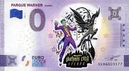0 Euro biljet Spanje 2023 - Parque Warner Gotham city KLEUR -