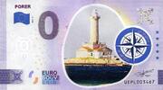0 Euro biljet Kroatië 2022 - Porer KLEUR -