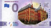 0 Euro biljet Slowakije 2022 - Banská Bystrica KLEUR -