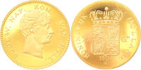 2 1/2 gulden 1808 Koninkrijk Holland  herslag in goud PP