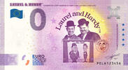 0 Euro biljet Nederland 2024 Laurel & Hardy - Theatre -