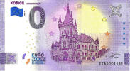 0 Euro biljet Slowakije 2022 - Kosice Jakabov Palac -