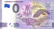 0 Euro biljet Slowakije 2021 - Legenda o Cypriánovi -