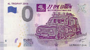 0 Euro Biljet Frankrijk - 4L Trophy -