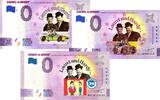 0 Euro biljet 2024 Laurel & Hardy serie van 3 KLEUR -