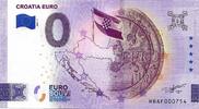 0 Euro biljet Kroatië 2022 - Croatia Euro -