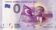  biljet Turkije 2019 - M. Kemal Atatürk  0 Euro 1881-1938 
