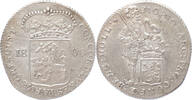 Zilveren dukaat 1800 Holland fdc-