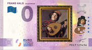 0 Euro biljet Nederland 2024-5 Frans Hals Luitspeler KLEUR -