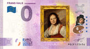 0 Euro biljet Nederland 2024-6 Frans Hals Zigeunermeisje KLEUR -