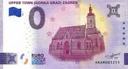 0 Euro biljet Kroatië 2024 - Upper Town (Gornji Grad) Zagreb -