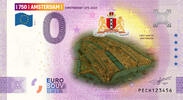 0 Euro biljet Nederland 2024 - Amsterdam I 750 jaar KLEUR -