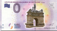 0 Euro biljet Frankrijk 2017 - Les Plus Beaux Calvaires de Bretagne KLEUR -
