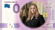0 Euro biljet Nederland 2024 - Prinses Amalia 21 jaar KLEUR -