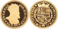 Gouden Reaal Replica van de Koning Filips II in Goud -
