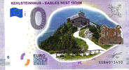 0 Euro biljet Duitsland 2020 - Kehlsteinhaus - Eagles Nest KLEUR -