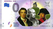 0 Euro biljet België 2019 - Memorial Waterloo KLEUR -
