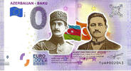 0 Euro biljet Azerbaijan 2019 - Baku KLEUR -