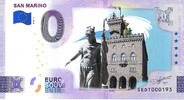 0 Euro biljet San Marino 2024 - San Marino KLEUR -