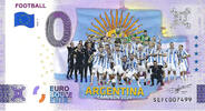 0 Euro biljet Italië 2024 - Football Argentina Campéon KLEUR -