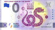 0 Euro biljet Italië 2024 - Lunar 2025 Year of the Snake -