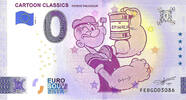 0 Euro biljet Malta 2024 - Cartoon Classics Popeye the Sailor -