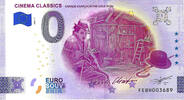 0 Euro biljet Malta 2024 - Cinema Classics Charlie Chaplin -