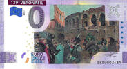 0 Euro biljet Italië 2021 - 139 Veronafil KLEUR -